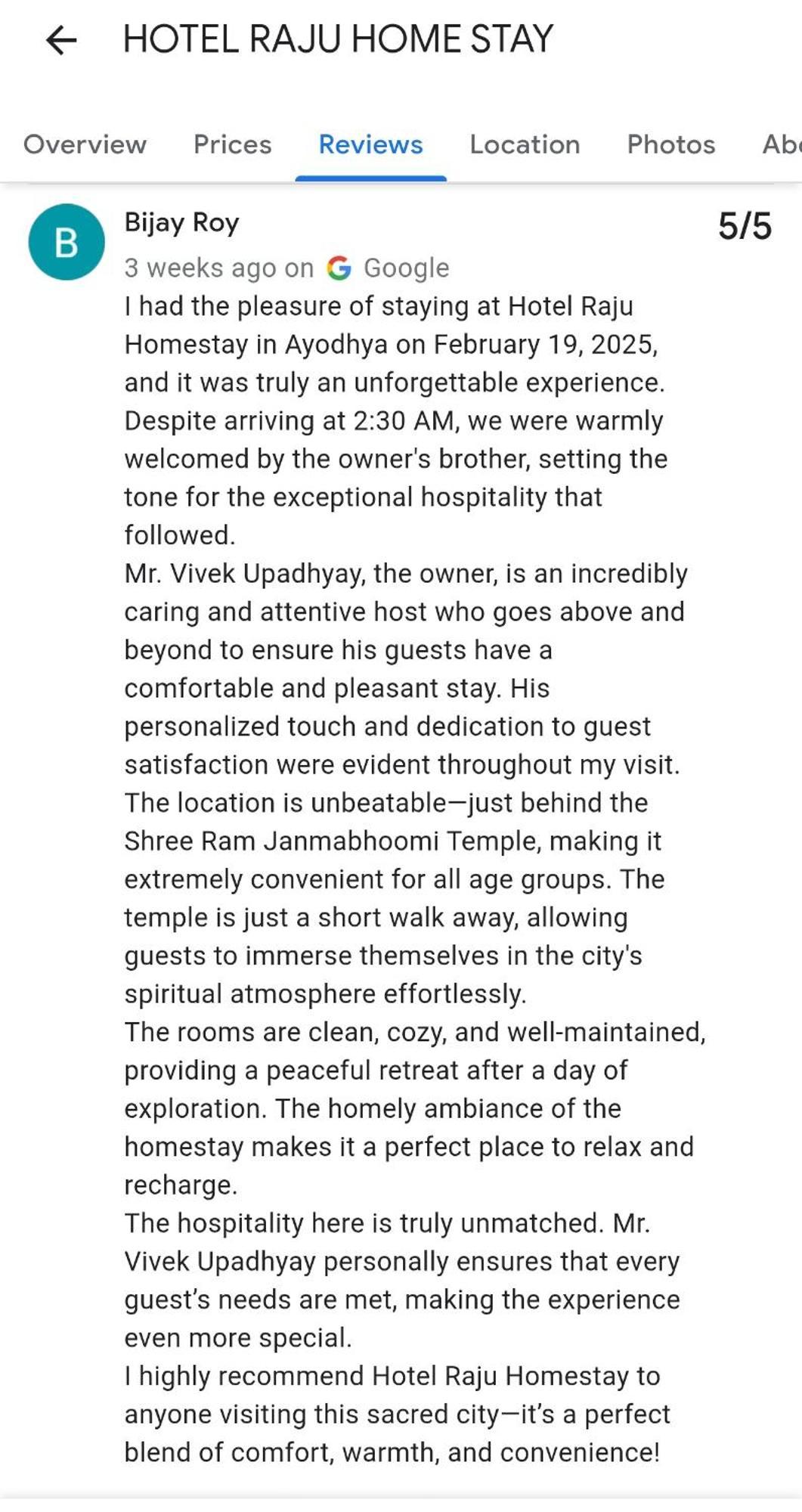 Hotel Raju Homestay Ayodhya 150 Meters From Shree Ram Janmbhoomi Temple 200 Meters From Ayodhya Dham Railway Station Exterior foto